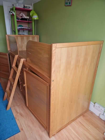 Photo of free child's mid height cabin bed (Ewell, KT19) #2