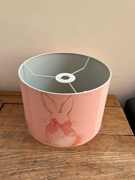 Photo of free Pink lamp shade (London NW6) #1
