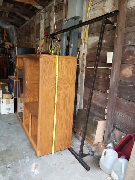 Photo of free Wooden entertainment center (Wedgwood) #4
