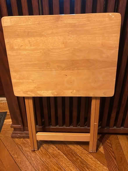 Photo of free Folding side table (Yonkers near Bronxville) #1