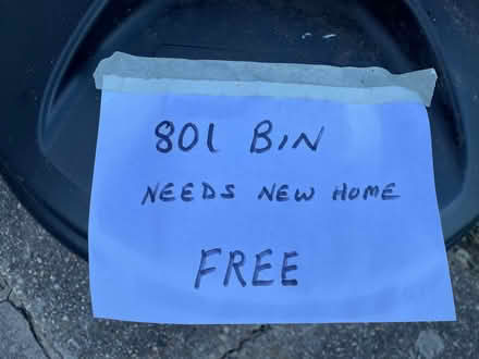 Photo of free One (or Two) Dustbins (CO7 Wivenhoe) #3