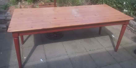 Photo of free Large Pine Table (Panshanger AL7) #1