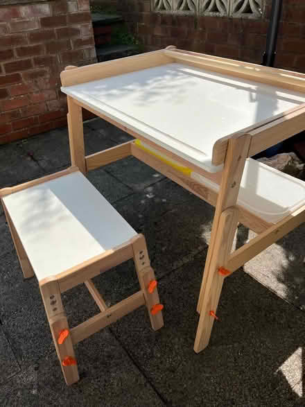Photo of free IKEA Flisat Desk (Oldfield Brow, Altrincham) #1