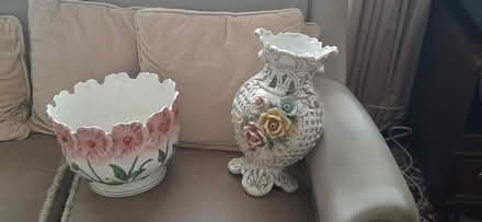 Photo of free Decorative vase and plant pot (KT6 Surbiton) #1