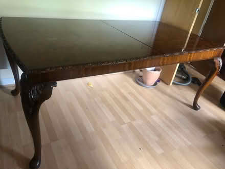 Photo of free Mahogany extendable dining table (Harrow, HA1) #1