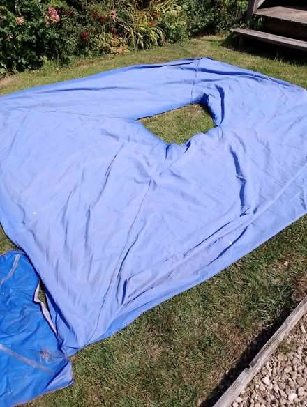 Photo of free Blue gazebo cover (Barry) #1