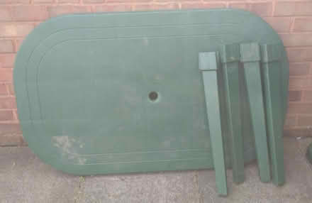 Photo of free Large garden table (Birmingham B35) #1