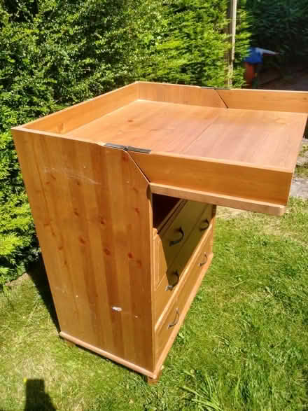 Photo of free Chest of drawers, baby changing top (Eastcombe GL6) #3
