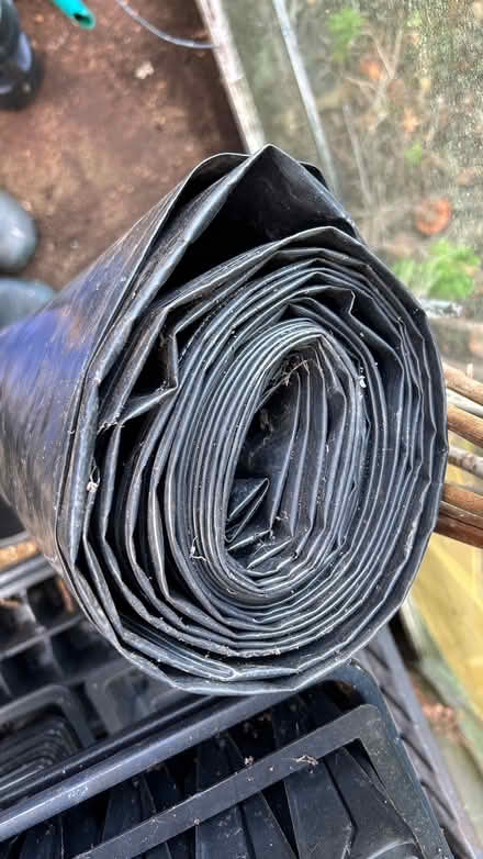 Photo of free Large roll of thick black plastic. (Kenilworth CV8) #2