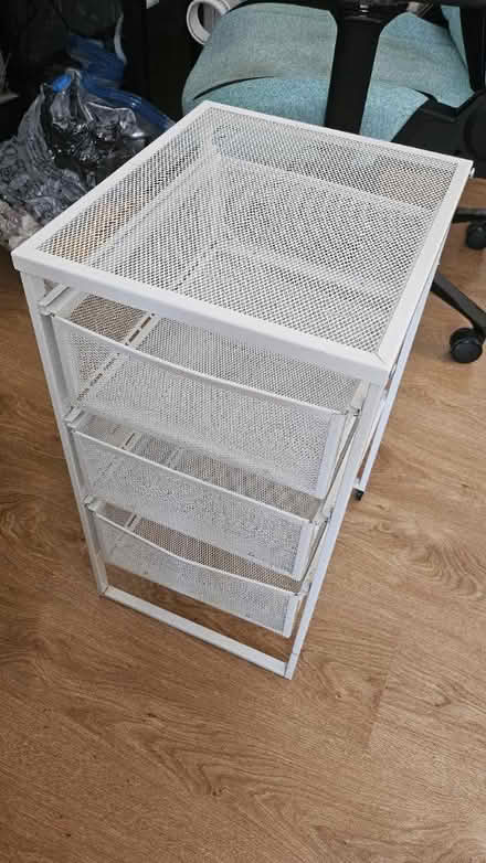 Photo of free White Shelving Unit (N3 2HY) #1