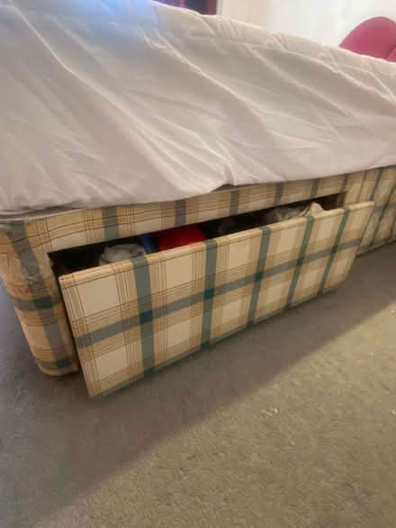 Photo of free Double bed with mattress (Chadwell Heath RM6) #2