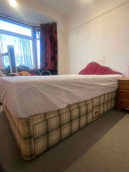 Photo of free Double bed with mattress (Chadwell Heath RM6) #3