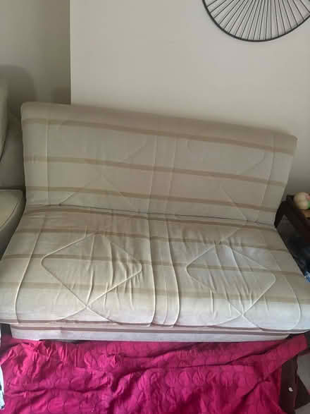 Photo of free 2 seating Sofa (Double Bed) (Barnes Bridge) #1