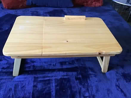 Photo of free Table for use in bed/ chair (furzton MK4) #1