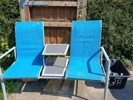 Photo of free 2 seater with table (Bentley GU10) #1