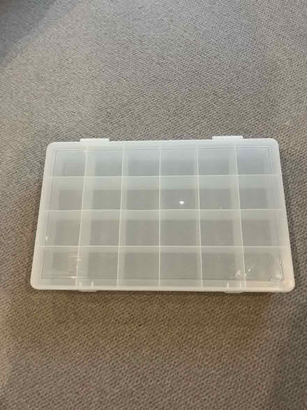 Photo of free Sectioned storage box (SK7) #1