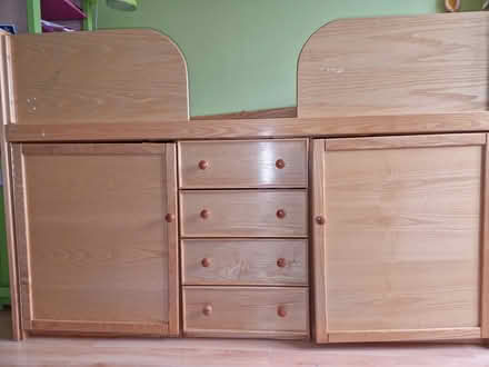 Photo of free child's mid height cabin bed (Ewell, KT19) #4