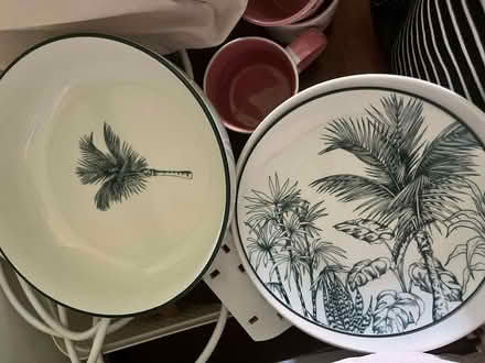 Photo of free Dunelm Pasta Bowl and side plate (Coleridge Ward CB1) #1