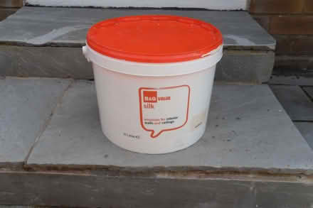 Photo of free 10l B & Q Magnolia Silk Emulsion (Irby CH61) #1