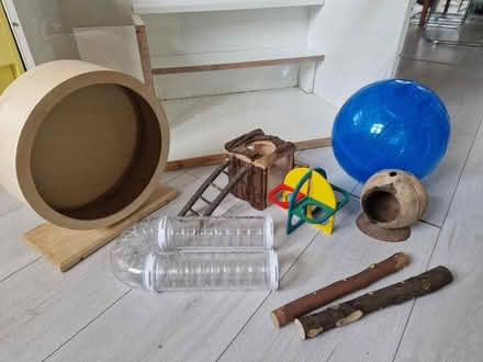 Photo of free Hamster cage and accessories (S11 Broomhall) #2