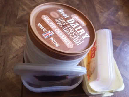 Photo of free Empty ice cream containers (Farmoor OX2) #1