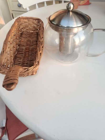 Photo of free Glass tea pot and bread basket (Chingford E4) #1