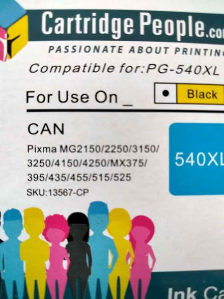Photo of free Canon Pixma colour and black ink cartridges (Woodford IG8) #2