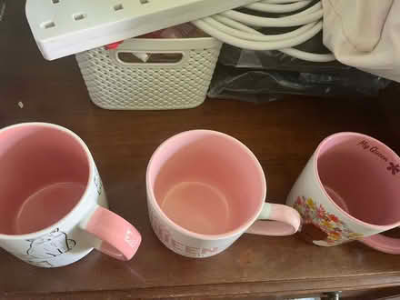 Photo of free 3 pink mugs (Coleridge Ward CB1) #2