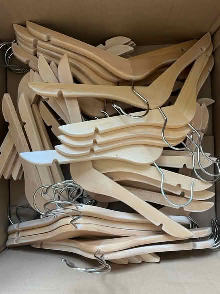 Photo of free Ikea children’s clothes hangers (Doynton, BS30) #1