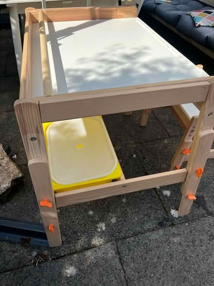Photo of free IKEA Flisat Desk (Oldfield Brow, Altrincham) #2