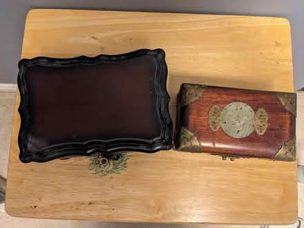 Photo of free 2 wooden jewelry boxes (Don Mills and Steeles) #2