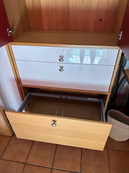 Photo of free Quality Ikea cabinets in oak (Horsham North RH12) #1