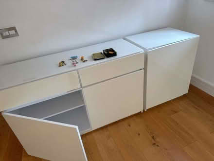 Photo of free Large white sideboard (Bog Gate TW9) #1
