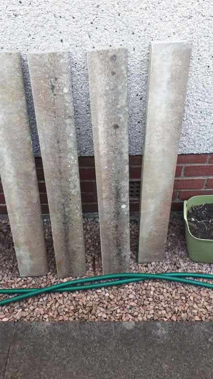 Photo of free 4 Concrete edging strips (Liff DD2) #1