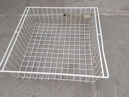 Photo of free Large white basket tray (Stroud GL5) #1