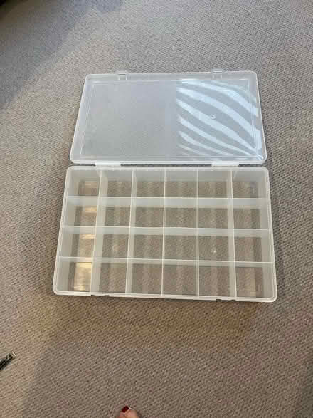 Photo of free Sectioned storage box (SK7) #2