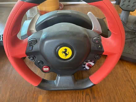 Photo of free Thrustmaster Ferrari Wheel and pedals (windsor-maidenhead-freegle CGA SL6) #2