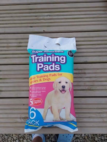 Photo of free Puppy training pads new unopened (Barry) #1