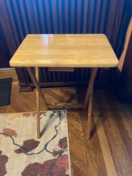 Photo of free Folding side table (Yonkers near Bronxville) #2