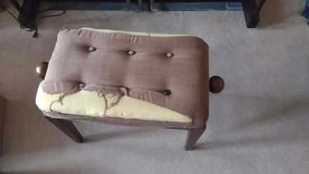 Photo of free Piano stool needs upholstering (Iffley Road OX4) #1