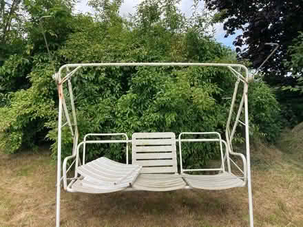 Photo of free Swinging chair in need of tlc (Stainton CA11) #1