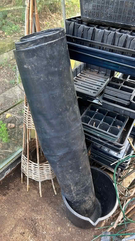 Photo of free Large roll of thick black plastic. (Kenilworth CV8) #1
