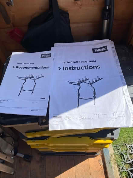 Photo of free Thule Bike Rack for Car (Muswell Hill, London N10) #4