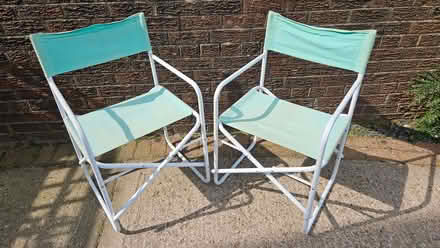Photo of free Folding Directors Chairs (Congleton CW12) #1