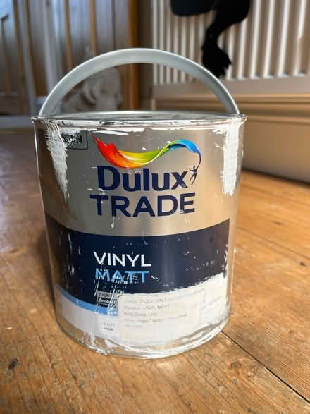 Photo of free Dulux rock salt paint 2.5l (Woodseats S8) #1
