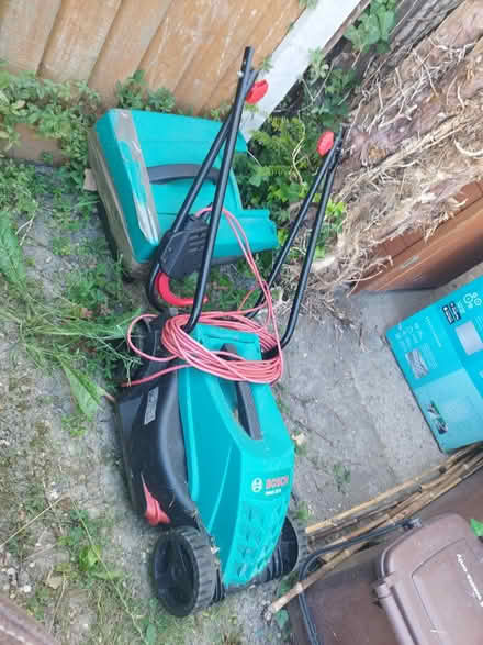 Photo of free Bosch lawnmower (Dunstable) #1