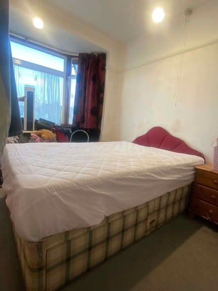 Photo of free Double bed with mattress (Chadwell Heath RM6) #1