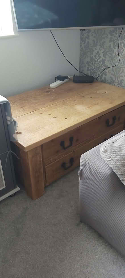 Photo of free Wooden chest (Fairfield Park) #1