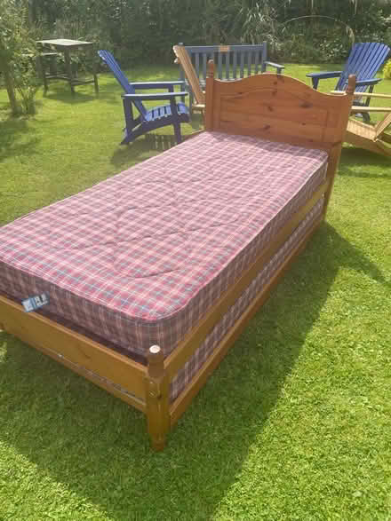 Photo of free Pine trundle bed (Haddington EH41) #1