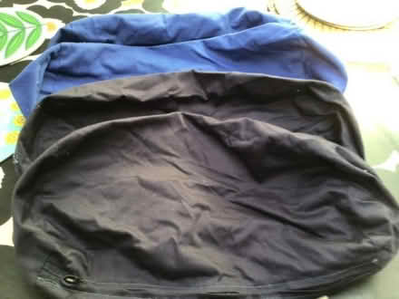 Photo of free Bolster cushion covers, Navy & Blue (Oldfield Park) #1